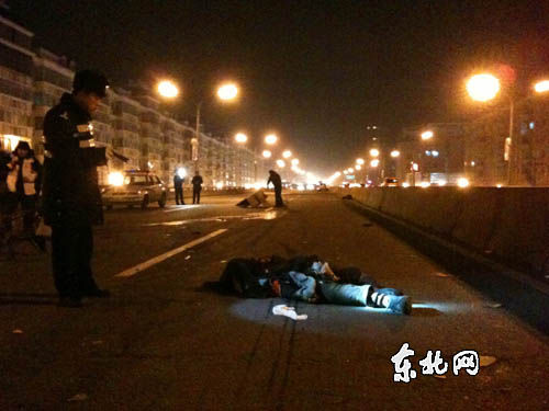 哈尔滨一环卫工人遭五辆车碾压身亡 有车辆逃逸